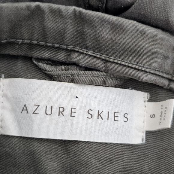 Artizia Azure Skies Trooper jacket olive green small - Picture 9 of 14